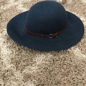 Toucan Collection Navy Blue Wool Felt Hat